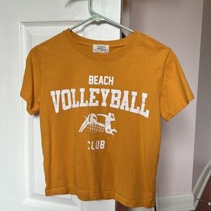 beach volleyball club tee (worn once)